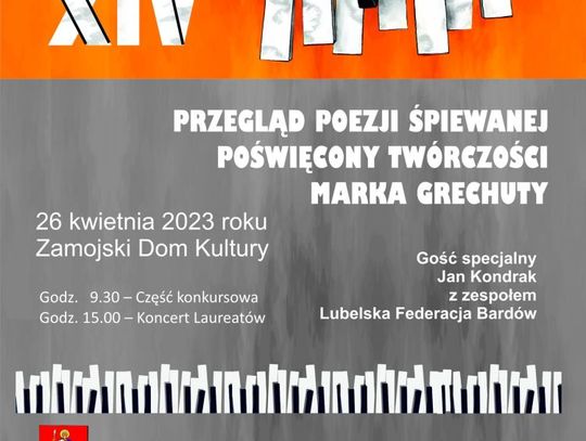 Przegląd Poezji Śpiewanej poświęcony twórczości Marka Grechuty