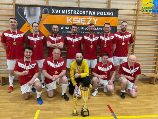 Przygotowania księży do XVII Mistrzostw Polski w futsalu. Jest duża szansa na ósmy złoty medal...