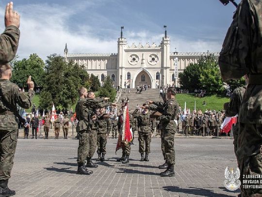 Przysięga nowych żołnierzy WOT