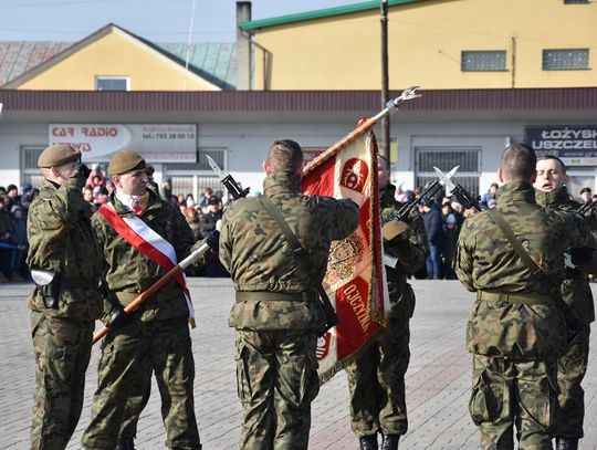 Przysięga Terytorialsów w Łukowie