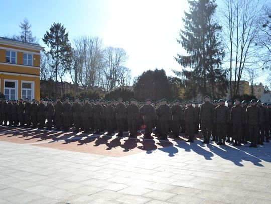 Przysięga wojskowa w Zamościu