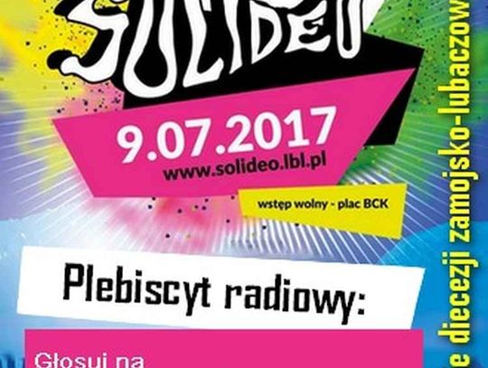 Radiowy plebiscyt Festiwalu "Soli Deo"