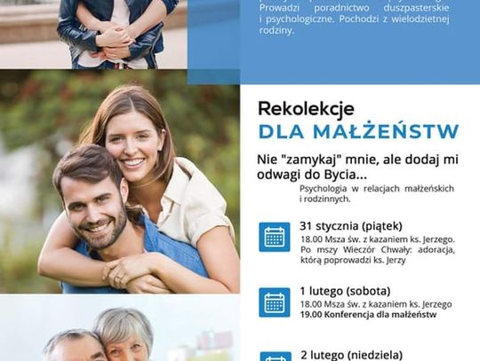 Rekolekcje dla małżeństw