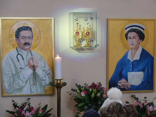 Relikwie św. Józefa Moscatiego są już w kaplicy zamojskiego szpitala
