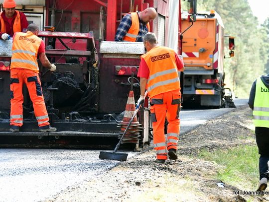 Remont W849 na trasie Józefów – Łukowa