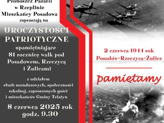 Rocznica walk pod Posadowem Rzeczycą i Żulicami