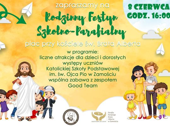 Rodzinny festyn szkolno-parafialny u św. Brata Alberta