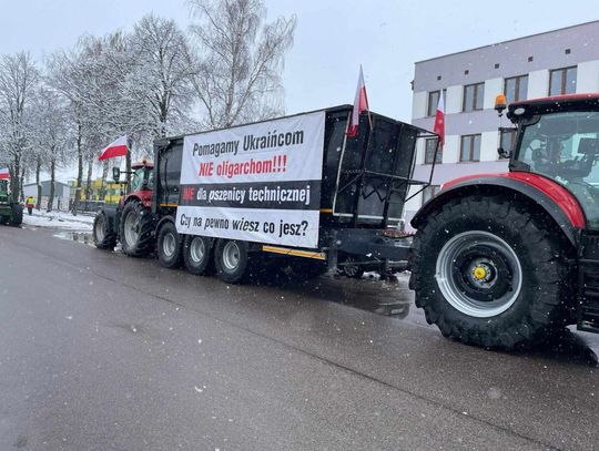 Rolnicy protestują