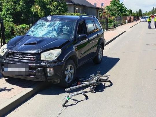 Rowerzystka potrącona przez pijaną kierującą zmarła 