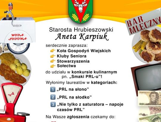 Rozstrzygnięcie konkursu „Smaki PRL-u”