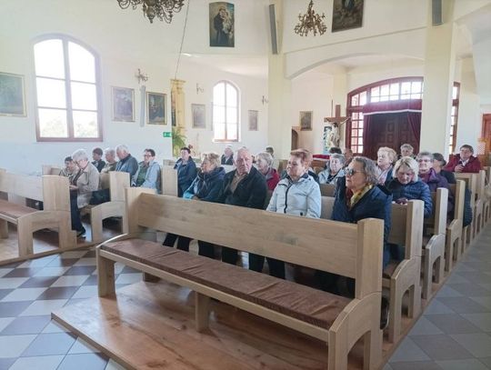 Seniorzy z gm. Telatyn odwiedzili parafię w Gdeszynie