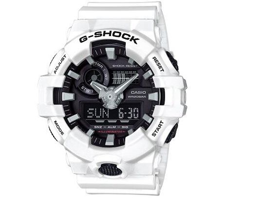 Sportowe zegarki G-Shock GA-700 japońskiej marki Casio