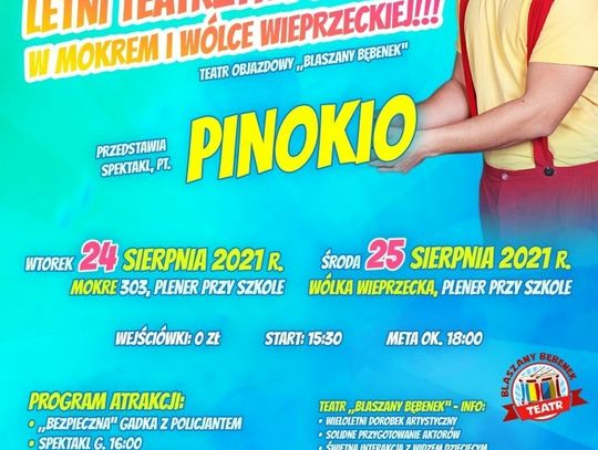 Spotkania teatralne dla dzieci w Gminie Zamość