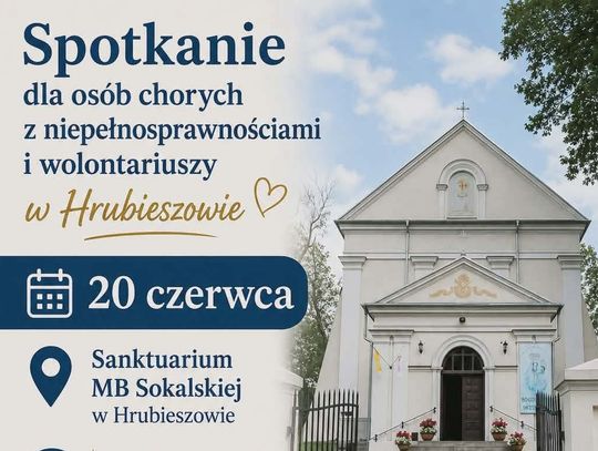 Spotkanie dla osób chorych i z niepełnosprawnościami