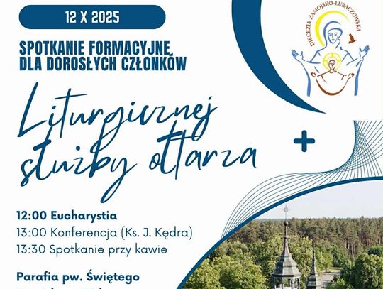 Spotkanie dorosłych członków służby liturgicznej w Górecku Kościelnym