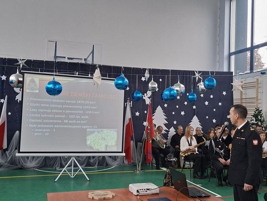 Spotkanie opłatkowe strażaków z Powiatu Zamojskiego