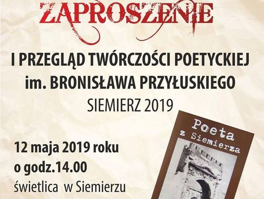 Spotkanie z poezją w Siemierzu