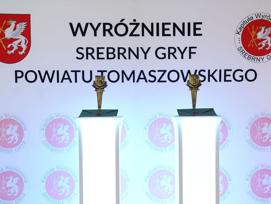 Srebrny Gryf Powiatu Tomaszowskiego przyznany!