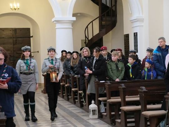 Środowiska harcerskie przyjęły Światło Pokoju w Zamościu