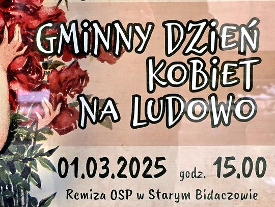 Stary Bidaczów. Gminny Dzień Kobiet na Ludowo