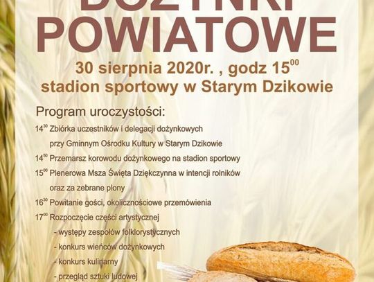 Stary Dzików. Dożynki Powiatu Lubaczowskiego 2020