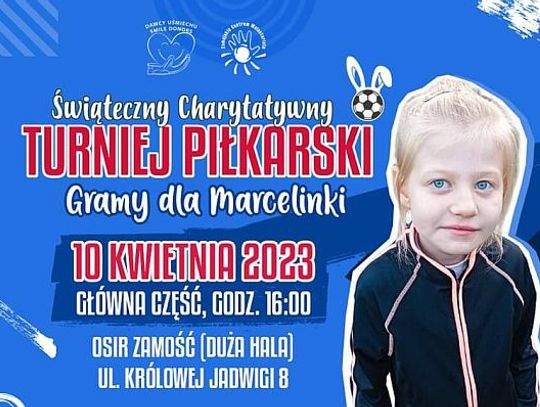 „Świąteczny Charytatywny Turniej Piłkarski – "Gramy dla Marcelinki"