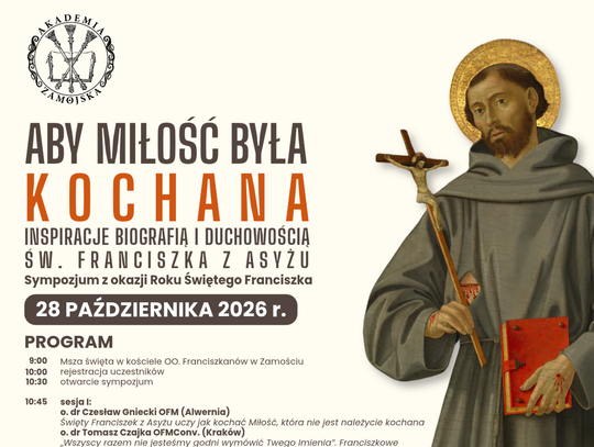 Sympozjum z okazji Roku Świętego Franciszka