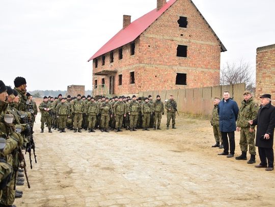 Szkolenie lubelskich Terytorialsów na poligonie w Wędrzynie