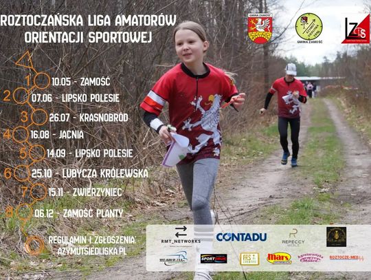 Szósta runda Roztoczańskiej Ligi Amatorów Orientacji Sportowej