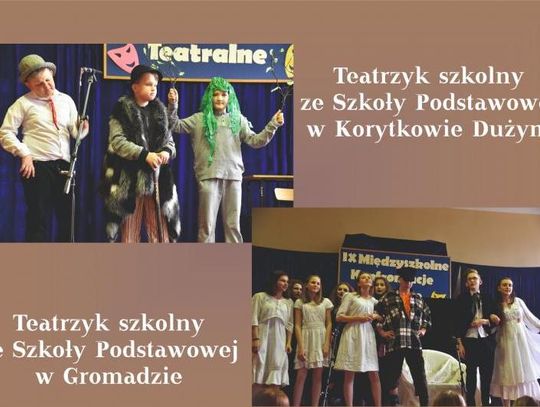 Teatrzyki szkolne z Gminy Biłgoraj podbiły lubelską scenę