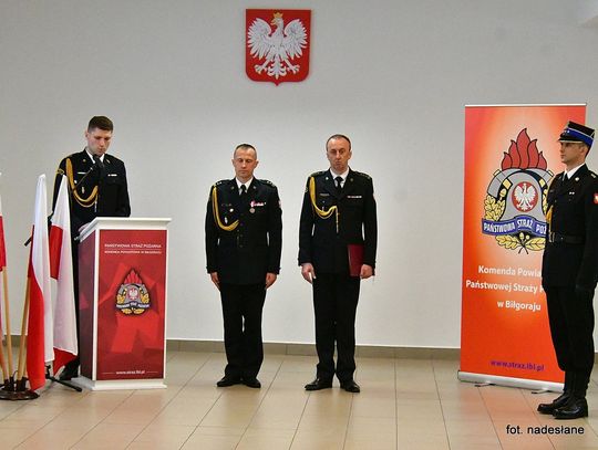 Tomasz Taradyś Komendantem Powiatowym PSP w Biłgoraju