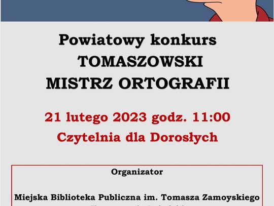 Tomaszowski Mistrz Ortografii