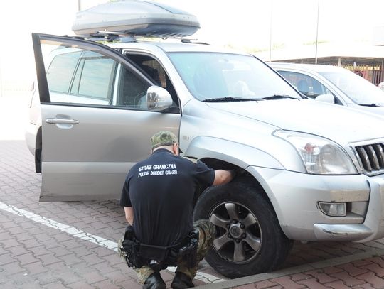 Toyota została odnaleziona na granicy w Terespolu