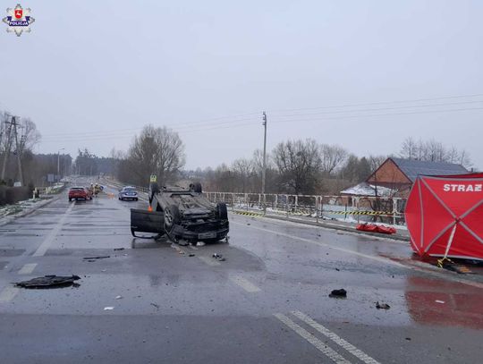 Tragiczny wypadek w Siennicy Nadolnej, dwie ofiary śmiertelne