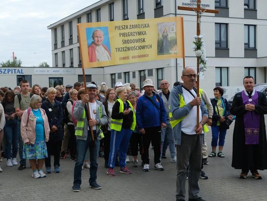 Trwa XII Piesza Zamojska Pielgrzymka Środowisk Trzeźwościowych