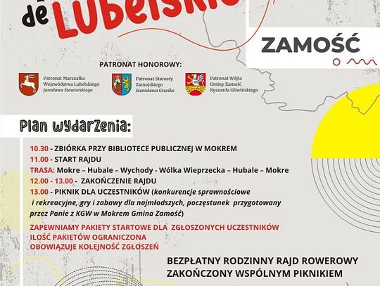 Trwają zapisy na rajd rowerowy „Tour de Lubelskie” 