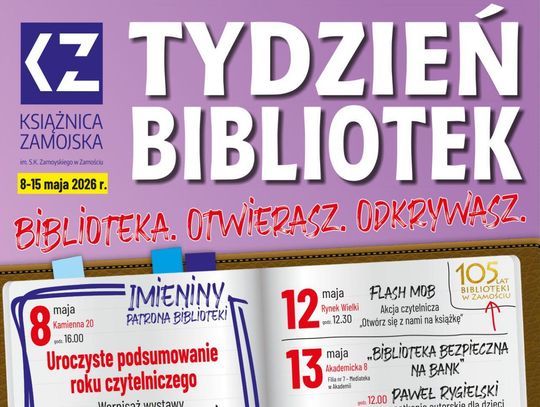 Tydzień Bibliotek w Książnicy Zamojskiej