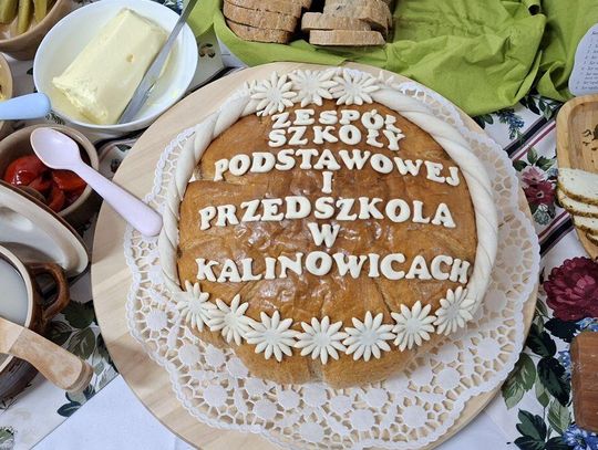 Tydzień chleba i produktów zbożowych w przedszkolu w Kalinowicach (Gmina Zamość)