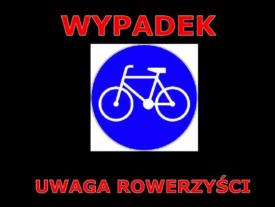 Uderzył w rowerzystę