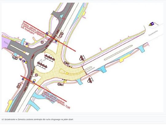 Ulica Szczebrzeska będzie zamknięta