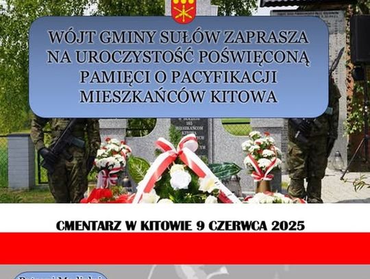 Uroczystość upamiętniająca pacyfikację mieszkańców Kitowa (09.06)