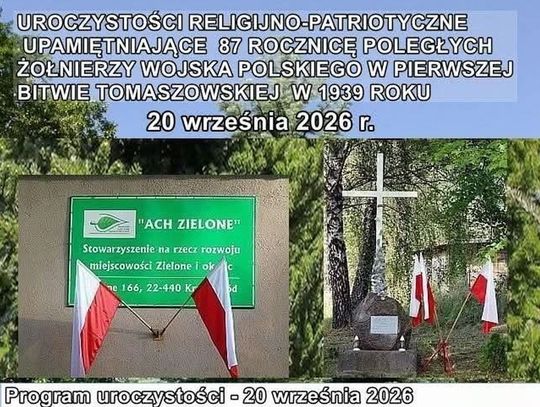 Uroczystości religijno-patriotyczne w Zielonem