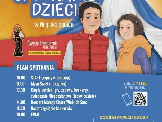 VI Ogólnopolskie Spotkanie Dzieci w Niepokalanowie.