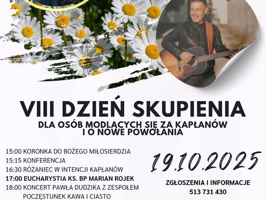 VIII Diecezjalny Dzień Skupienia dla Osób Modlących się za Kapłanów