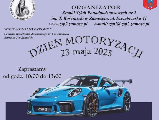W Zamościu odbędzie się XV Dzień Motoryzacji