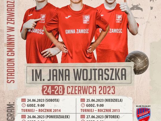 W Zawadzie odbędzie się XI Turniej im. Jana Wojtaszka w piłce nożnej