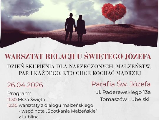 ,,Warsztat relacji u świętego Józefa" w Tomaszowie Lubelskim