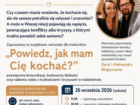 Warsztaty komunikacji dla małżeństw