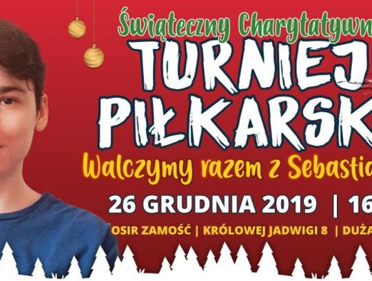 Wesprzyj leczenie Sebastiana na turnieju