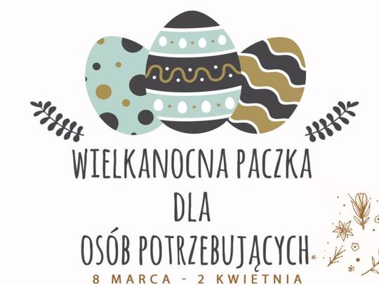 Wielkanocna paczka dla potrzebujących